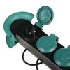 Electraline 30924 Waterproof Professional Power Strip with Retractable 3 Sockets