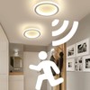 Modern LED Ceiling Light With Motion Sensor, Movement Sensor Ceiling
