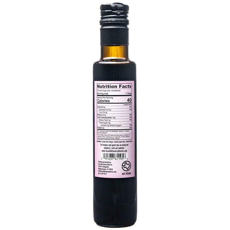 Blackberry Balsamic Vinegar - Gourmet Barrel Aged Infused Balsamic Vinegar