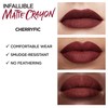 L’Oréal Paris Infallible Matte Lip Crayon, Cherryific (Packaging May Vary)