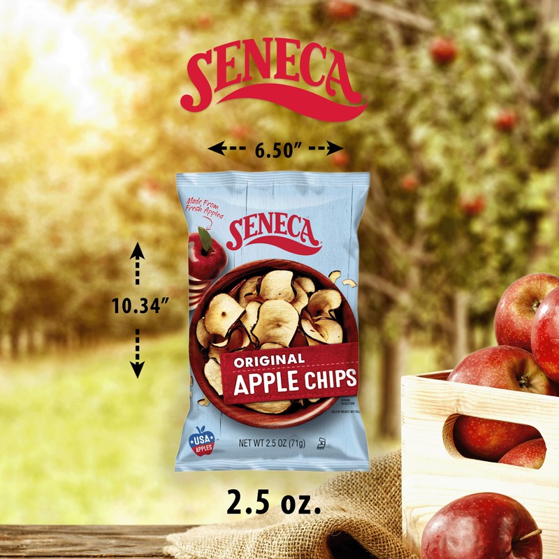 Seneca Original Apple Chips | Made from Fresh 100% Red