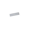 CRL Aluminum Finish Drop Plate for PR90 Surface Mounted Door