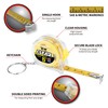 Performance Tool W5046 6' X 1/2-Inch Clear Tape Measure