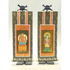 掛軸 仏壇 For 日蓮宗 Sides 20 Teen (Navy/Gold)