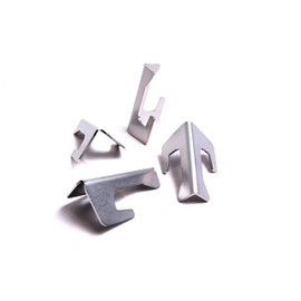 Generisch Spacer for Fire Barrels/Grill Plates/Kettle Barbecue Made of 2.5 mm Thick Stainless Steel (Pack of 4)