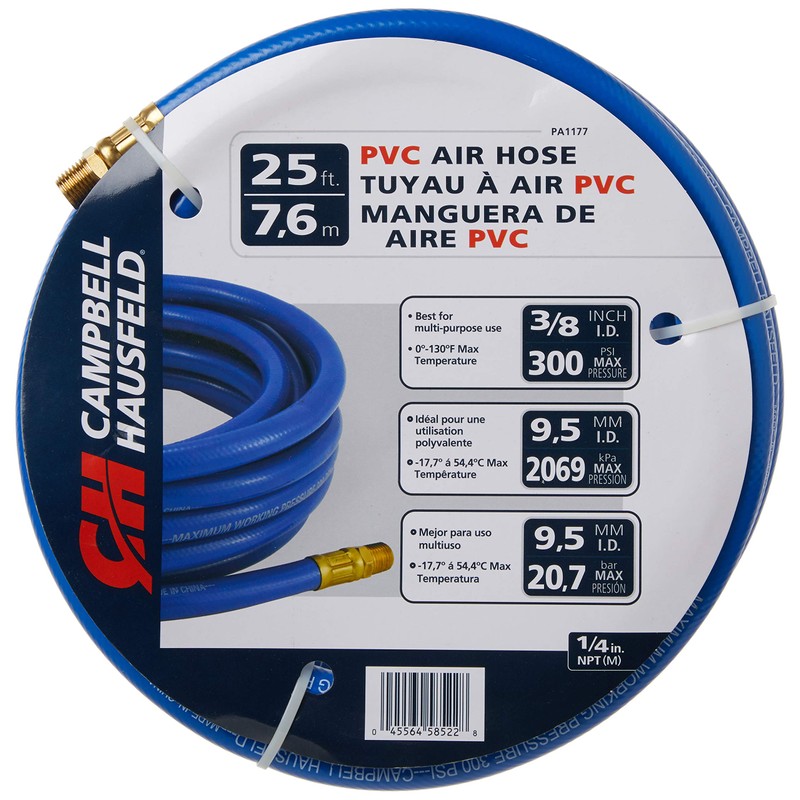 CAMPBELL HAUSFELD 3/8 in. x 25 ft. PVC Air Compressor