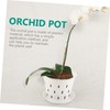 SUPVOX 5sets Orchid Pots Garden Planter with Drainage Holes Use