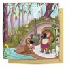 La La Land Greeting Card Platypus Surprise