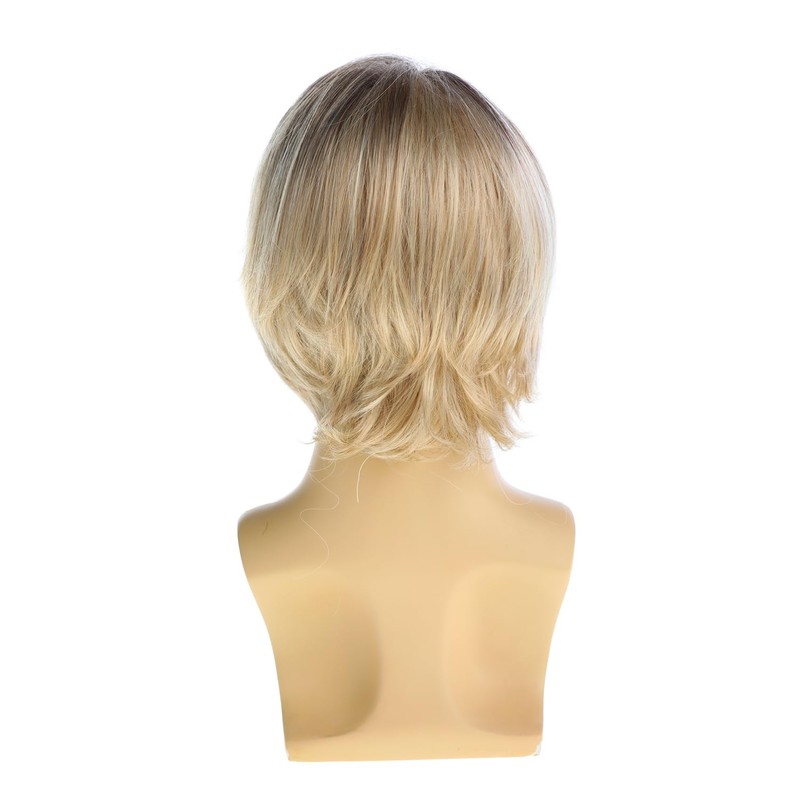 Beweig Men's Short Blonde Wig | Natural Looking, Mixed Blonde,