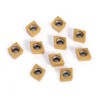 10-Piece Diamond Shape Reversible Cutting Tools Rotary Tools, CNC Carbide