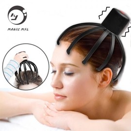 Vibrating topknot scalp massager acupressure head shopping recommended popular products Topknot massager