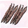 FOMIYES 12pcs Leopard Print Hair Curlers Soft Sponge Hair Rollers