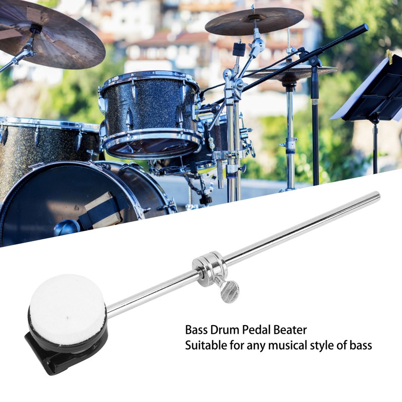 Bass Drum Pedal Beater Percussion Mallet Replacement Single Double Pedal
