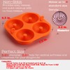 Kispog Silicone Donut/Bagel Pan. 2pcs/sets Donut/Bagel Molds Air Fryer Accessories