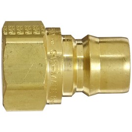 Eaton Hansen 100510 Brass Gas Mate Series, Coupler Plug, 3/4" Body Size x 3/4" NPT Male