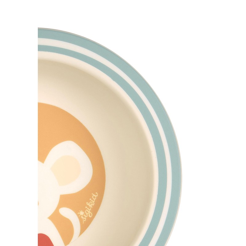 Sigikid Bowl Mouse rPET "4 Friends" Yellow, One Size