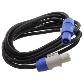CablesOnline, 6ft. 16AWG Stage Lighting Fixture PowerCon-Compatible Power-Through Jumper Cable, PC-KA606