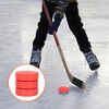 BESPORTBLE 3pcs Hardness Flat Hockey Set Durable Balls for Training