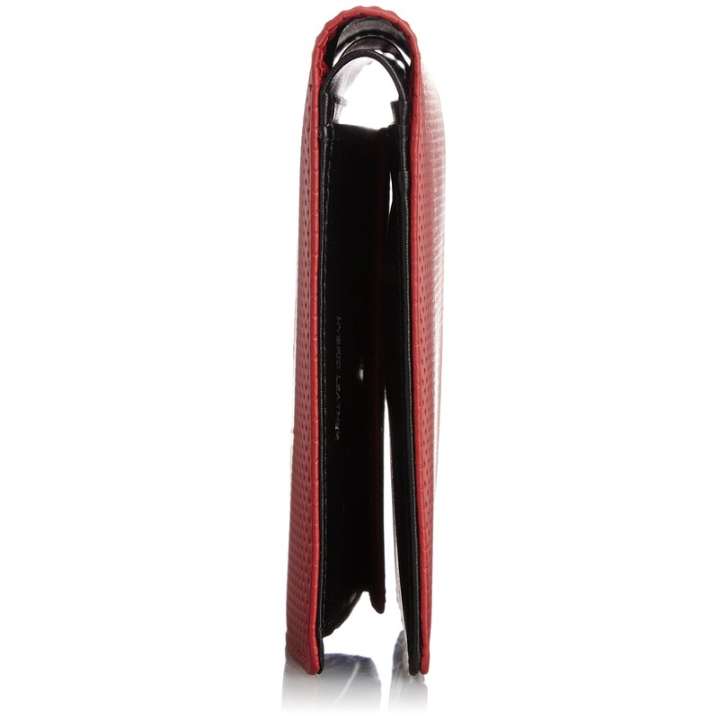 [ノイ・インテレッセ] サール札入れ 3943 クロxレッド