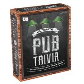 University Games, Ultimate Pub Trivia Team Trivia Game, 4 or More Trivia Loving Players Ages 12 and Up
