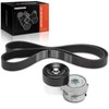 A-Premium Engine Serpentine Belt Drive Kit with Tensioner Compatible with