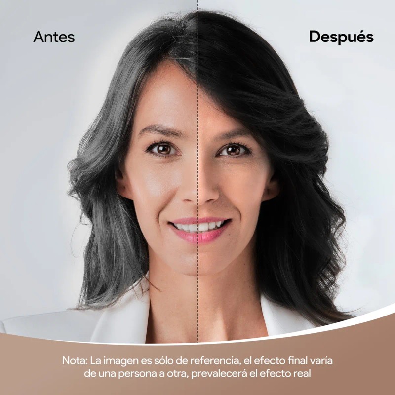Shampoo Tinte Instantneo Cubre Canas Natural Jengibre 500ml