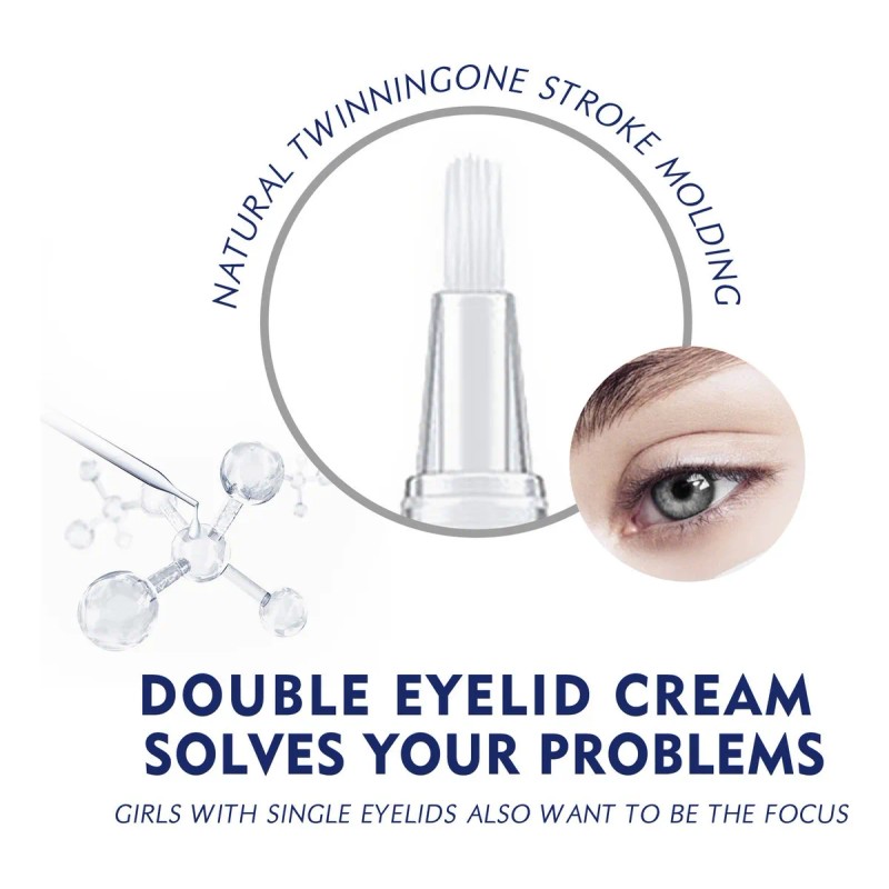 Crema Delineadora De Párpados Bigeyes, Aplicada En Pares Y