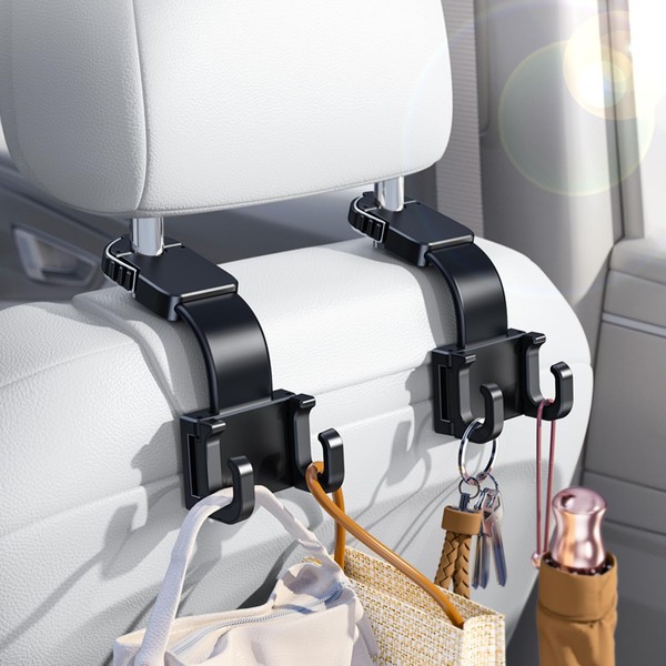 DICMKY Headrest Hook for Car Seat Back, Multifunctional Car Seat