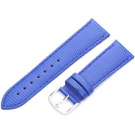 Hadley-Roma 20mm 'Women's' Leather Watch Strap, Color:Blue (Model: LSL725RF 200)