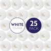 Pack of 25 Snugfast White Finger Cots Buddies Tubular Bandage