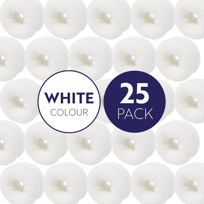 Pack of 25 Snugfast White Finger Cots Buddies Tubular Bandage