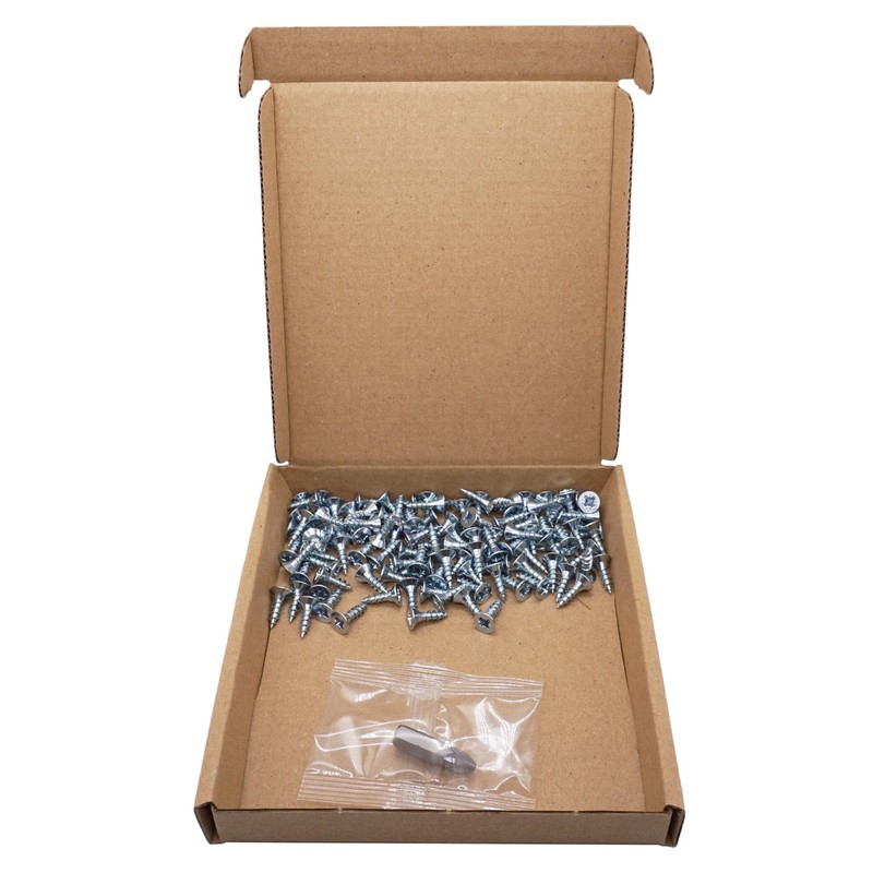 SKIR'CO (100 pcs) Zinc Plated Steel 4.0 x 14 mm