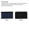 MECCANIXITY Mini Solar Panel Cell 3V 90mA 0.27W 62mm x