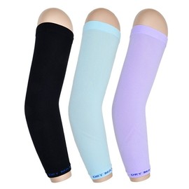 High-Elasticity UV Protection Sports Arm Sleeves Cool Arm Sleeve 0089vd Gray/FREE 4ea
