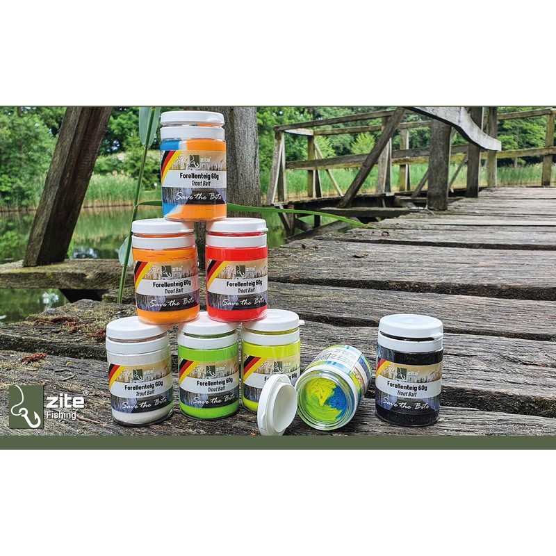 Zite Fishing Trout Dough Set with Garlic Aroma 60 g