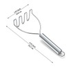 Potato Mashers, Berglander Heavy Duty Stainless Steel Potato Ricer with