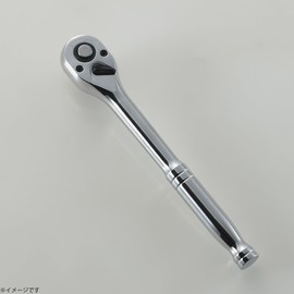 Takagi Ratchet Handle, Insertion Angle, 0.37 inches (9.5 mm), Number of Gears, 72 Mounts, Feed Angle, 5°, 3/8 Inches, Push Release, Smooth Socket Removal and Removal of Sockets, Rotation Switching