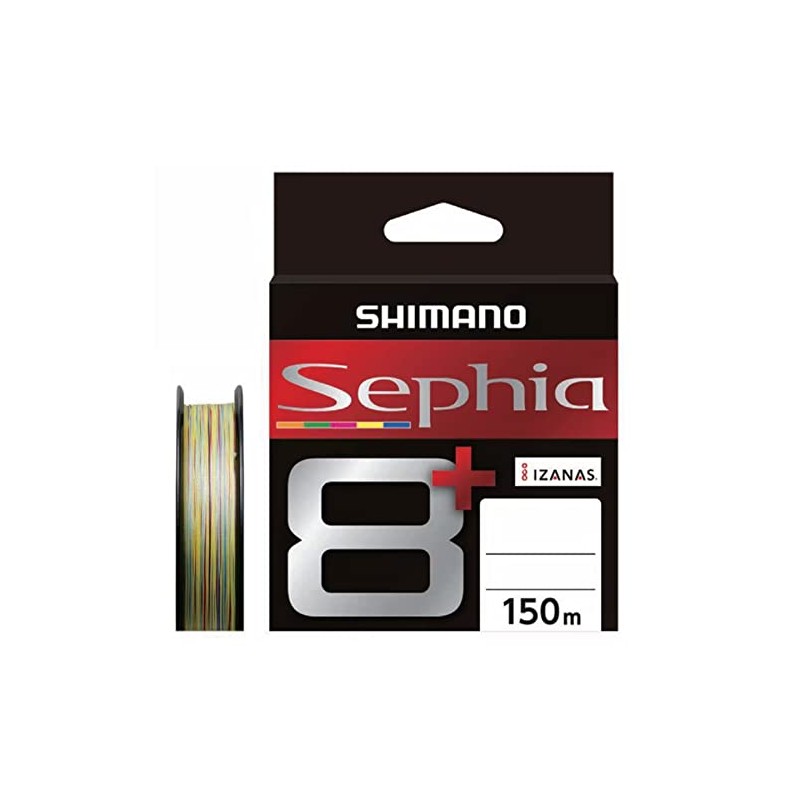 Shimano (SHIMANO) PE Line Sephia 8+ 10m x 5 Colors