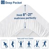 Bedluxury Queen Mattress Topper Extra Thick Pillowtop Mattress Pad Cover