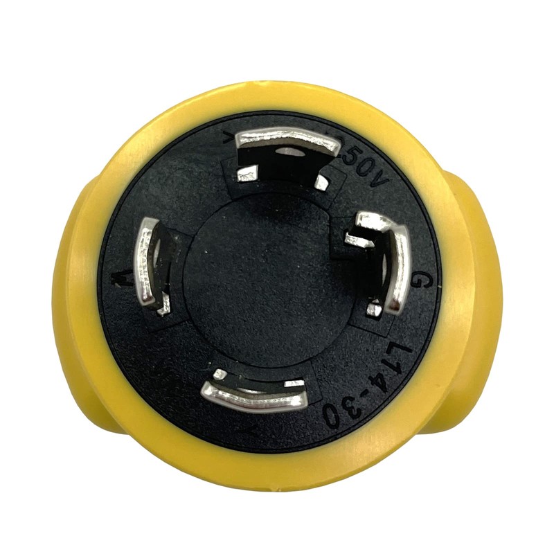 Parkworld 62947 NEMA L14-30P to 10-30R Adapter 4-Prong Generator 30A