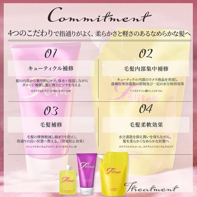 Feiite Shampoo 16.2 fl oz (460 ml) Refill