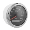 GPS Speedometer 85mm/3.35in Odograph 80MPH/H Stainless Steel Universal for Cars