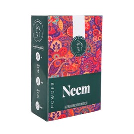 AATMANA Neem Powder, Azadirachta Indica, Neem Leaf Powder, Skincare, Skincare, Healthier and Thicker Hair, Ideal for All Hair and Skin Types, Size 100g