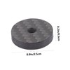 COHEALI 4Pcs Carbon Fiber Speaker Isolation Pads Shockproof Base for