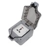 Outdoor IP66 Waterproof Socket Box 16A Weatherproof Outdoor Switch Socket
