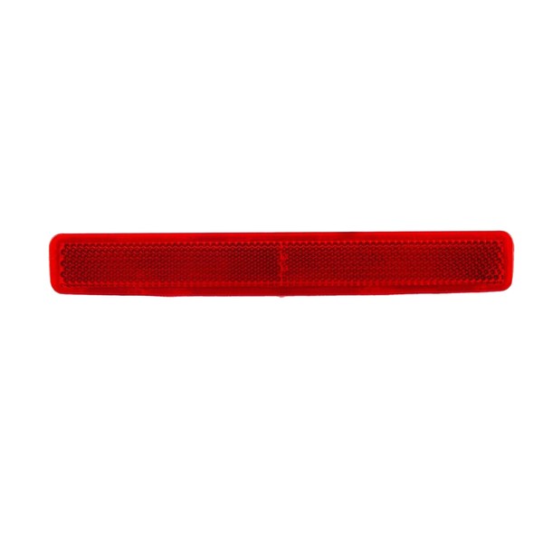 MKAREPART Rear Bumper Reflector Lamp Left Side, Red Cover Tail