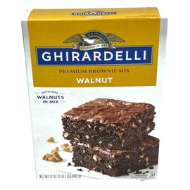 Ghirardelli Walnut Premium Brownie Mix 17 oz