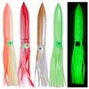 Luminous Squid Skirts Fishing Lures 11.8inch Trolling Squid Lures Skirts