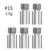 vsilay 5 Pcs 2BA thread Dart Weight Add Accentuators Tool