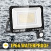 Willpower 2 Pieces 100W LED Floodlight with Motion Sensor, 10000LM